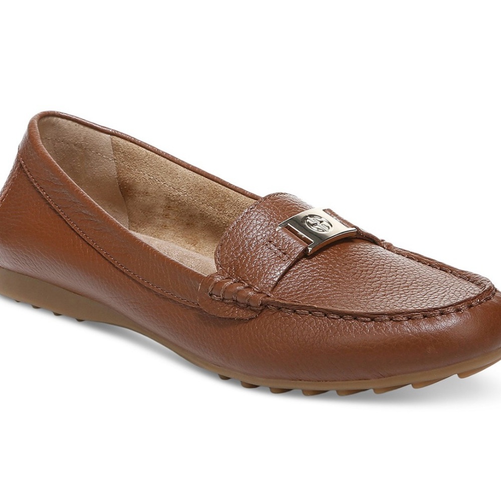 Giani Bernini Tan Leather Loafers- New with box